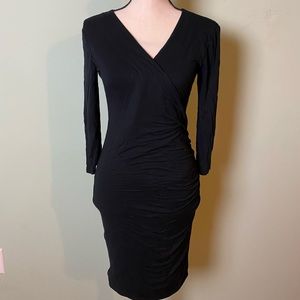 Banana Republic low but V-neck mini dress